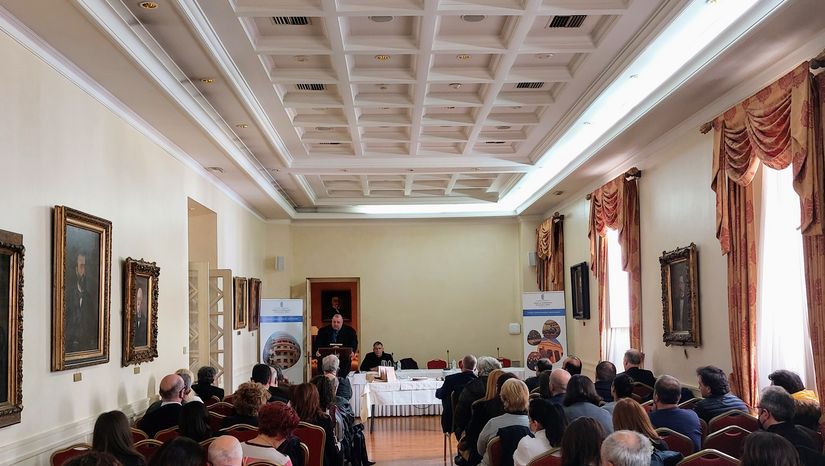 Εκδήλωση κοπής της Πρωτοχρονιάτικης πίτας του Τμήματος Οικονομικών Επιστημών